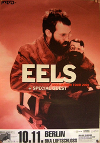 October 2001 Berlin Concert Poster