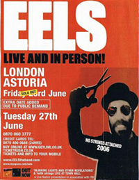 London Astoria Poster June 2006