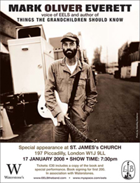 London Show Poster, January 2008