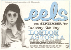 May 1997 London Astoria Ad